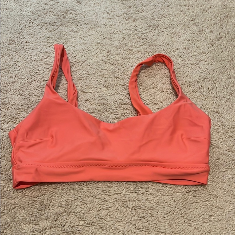 Coral Bikini Top
